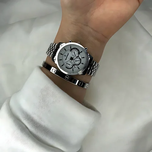 ساعت زنانه رومانسون تقویم دار